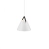 Design For The People by Nordlux STRAP27 Lampada a Sospensione Bianco, 1-Luce