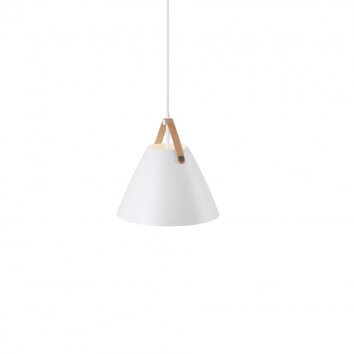 Design For The People by Nordlux STRAP27 Lampada a Sospensione Bianco, 1-Luce
