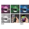Applique Paul Neuhaus Q-Fisheye LED Acciaio inox, 2-Luci, Telecomando, Cambia colore