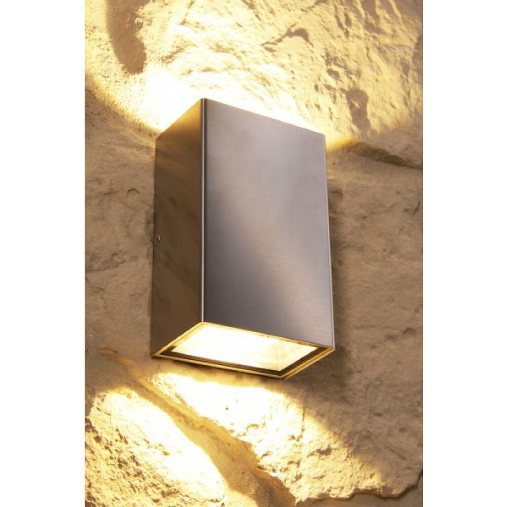 Lcd Applique per esterno LED Acciaio inox, 2-Luci main product photo