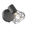 Honsel Ran Faretto da parete Grigio, 1-Luce