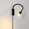 Alsea Lampada da comodino LED Nero, 1-Luce, Sensori di movimento