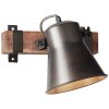 Faretto Brilliant Plow Nero, 1-Luce