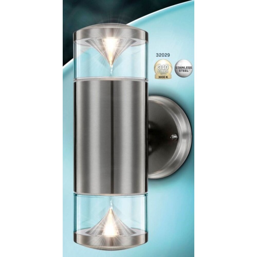 Globo CARME Illuminazione esterna LED Acciaio inox, 2-Luci main product photo
