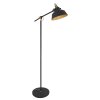 Steinhauer Mexlite Lampada da terra Nero, 1-Luce