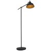 Steinhauer Mexlite Lampada da terra Nero, 1-Luce