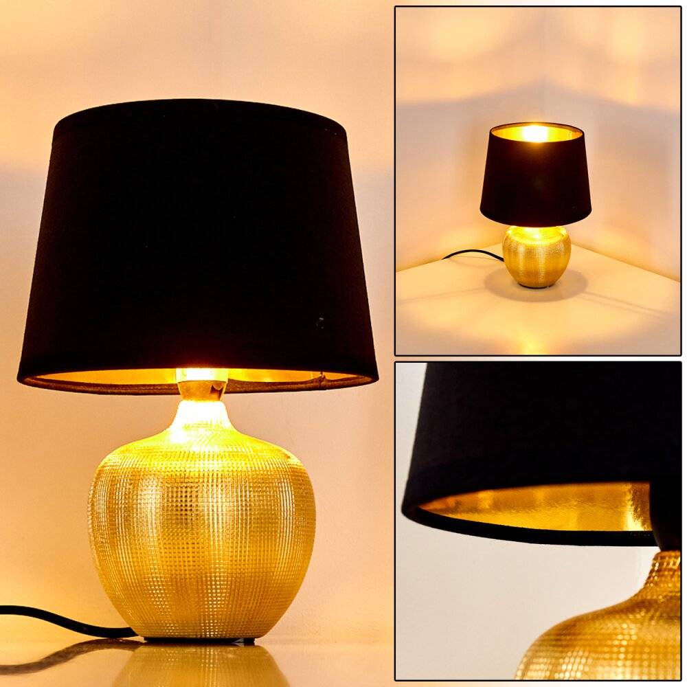 Stampa Lampada da Tavolo Oro, 1-Luce main product photo