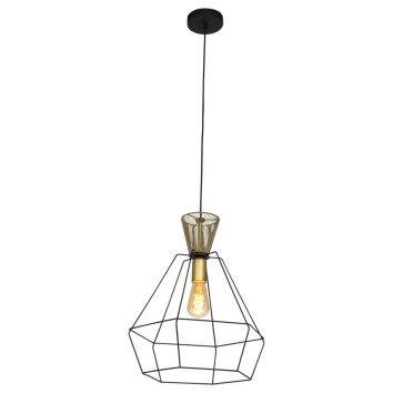 Steinhauer Lillehammer Lampadario a sospensione Nero, 1-Luce