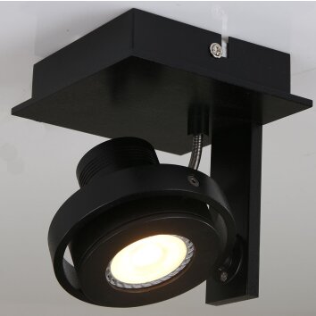 Steinhauer MEXLITE Plafoniera Nero, 1-Luce