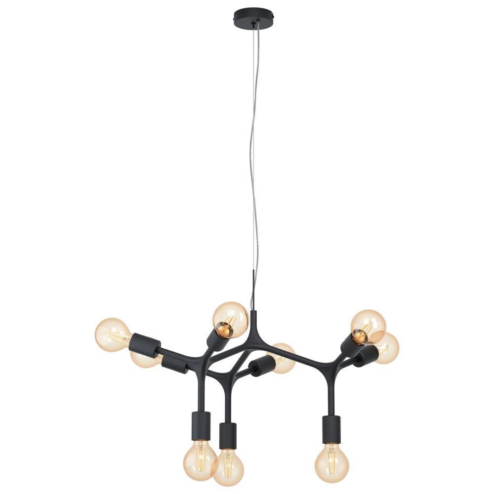 EGLO BOCADELLA Lampadario a sospensione Nero, 9-Luci main product photo