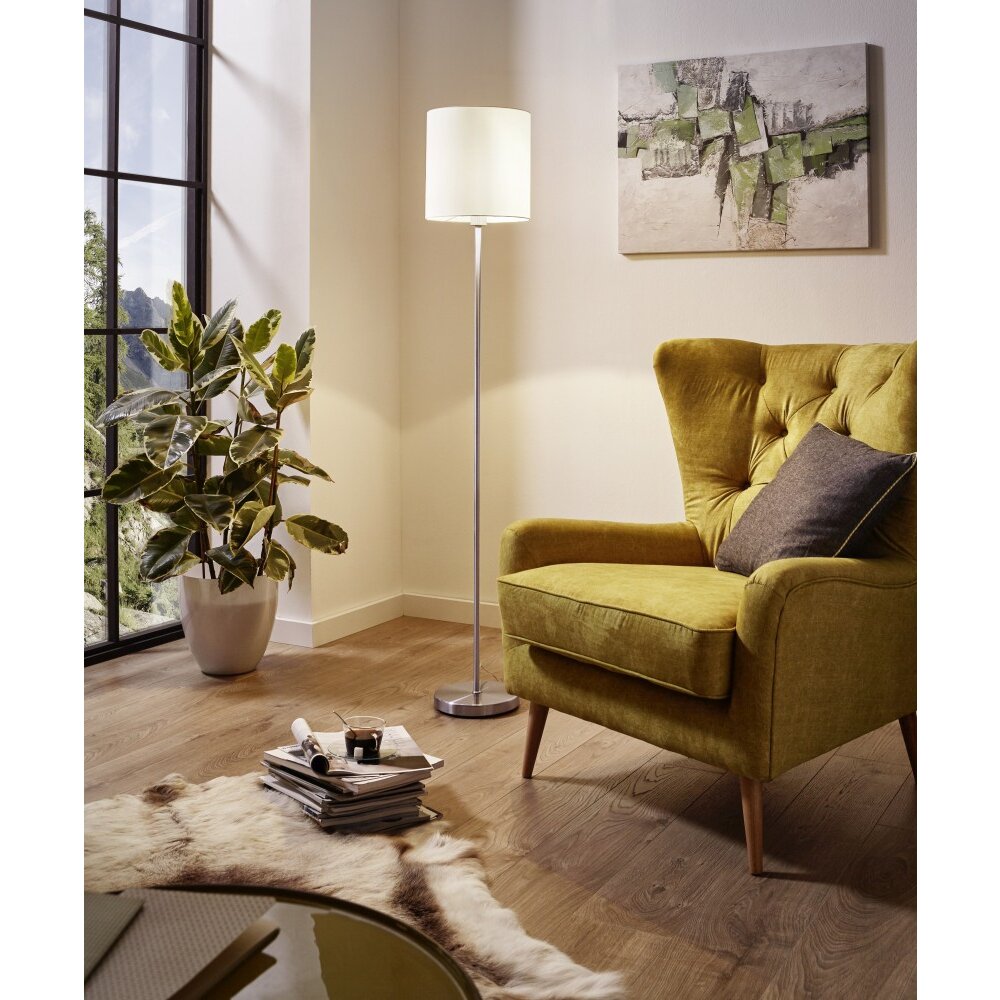 Eglo PASTERI Lampada da terra Nichel opaco, 1-Luce main product photo
