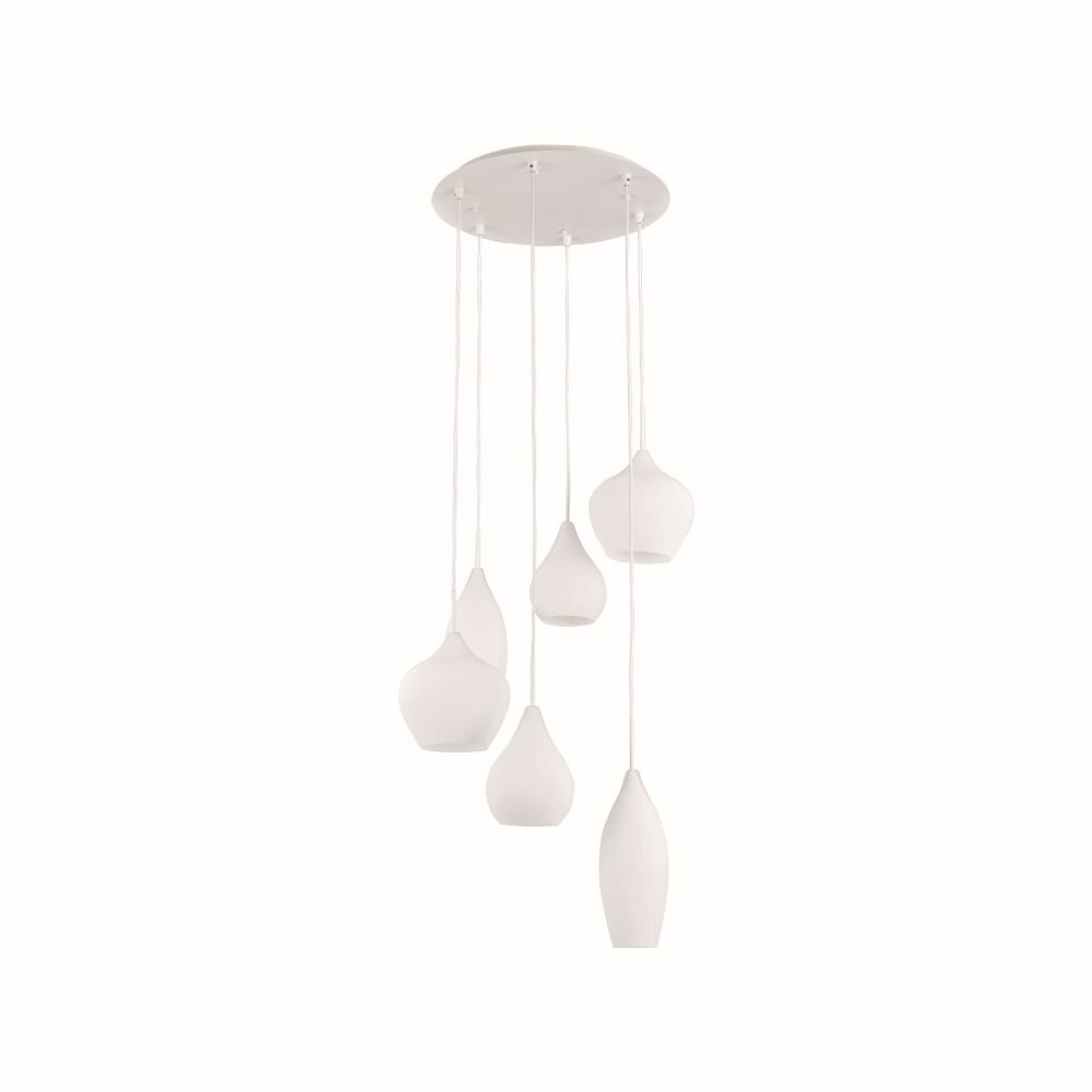 Ideal Lux SOFT Lampadario a sospensione Bianco, 6-Luci main product photo