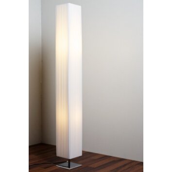 Globo Bailey Lampada da terra Cromo, 2-Luci