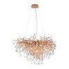 Paul Neuhaus ICICLE Lampadari a corona Ottone antico, 10-Luci