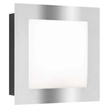 LCD Neustrelitz Applique da esterno Nero, 1-Luce, Sensori di movimento