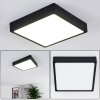 Kragos Plafoniera LED Nero, Bianco, 1-Luce