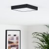 Kragos Plafoniera LED Nero, Bianco, 1-Luce