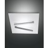 Fabas Luce Agia Plafoniera LED Bianco, 1-Luce