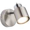 Brilliant ANDRES Applique Cromo, Nichel opaco, 1-Luce