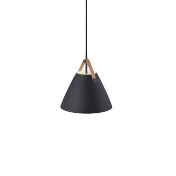 Design For The People by Nordlux STRAP27 Lampada a Sospensione Nero, 1-Luce