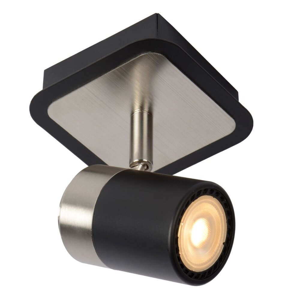 Lucide LENNERT Plafoniera LED Nero, 1-Luce