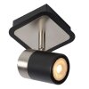 Lucide LENNERT Plafoniera LED Nero, 1-Luce