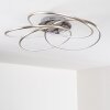 Gimdalen Plafoniera LED Nichel opaco, 1-Luce, Telecomando