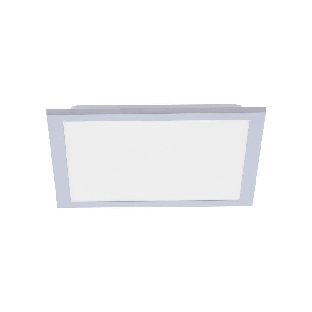 Leuchten Direkt FLAT Plafoniera LED Argento, 1-Luce, Telecomando main product photo