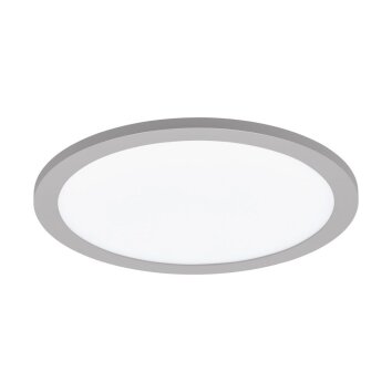 EGLO SARSINA Plafoniera LED Alluminio, Grigio, 1-Luce