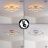 Bacolod Plafoniera LED Alluminio, 1-Luce