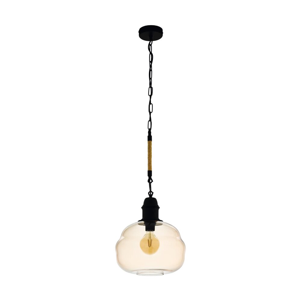 Eglo MARYSVILLE Lampadario a sospensione Nero, 1-Luce main product photo