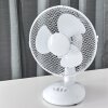 Sopot Ventilatore Cromo, Bianco