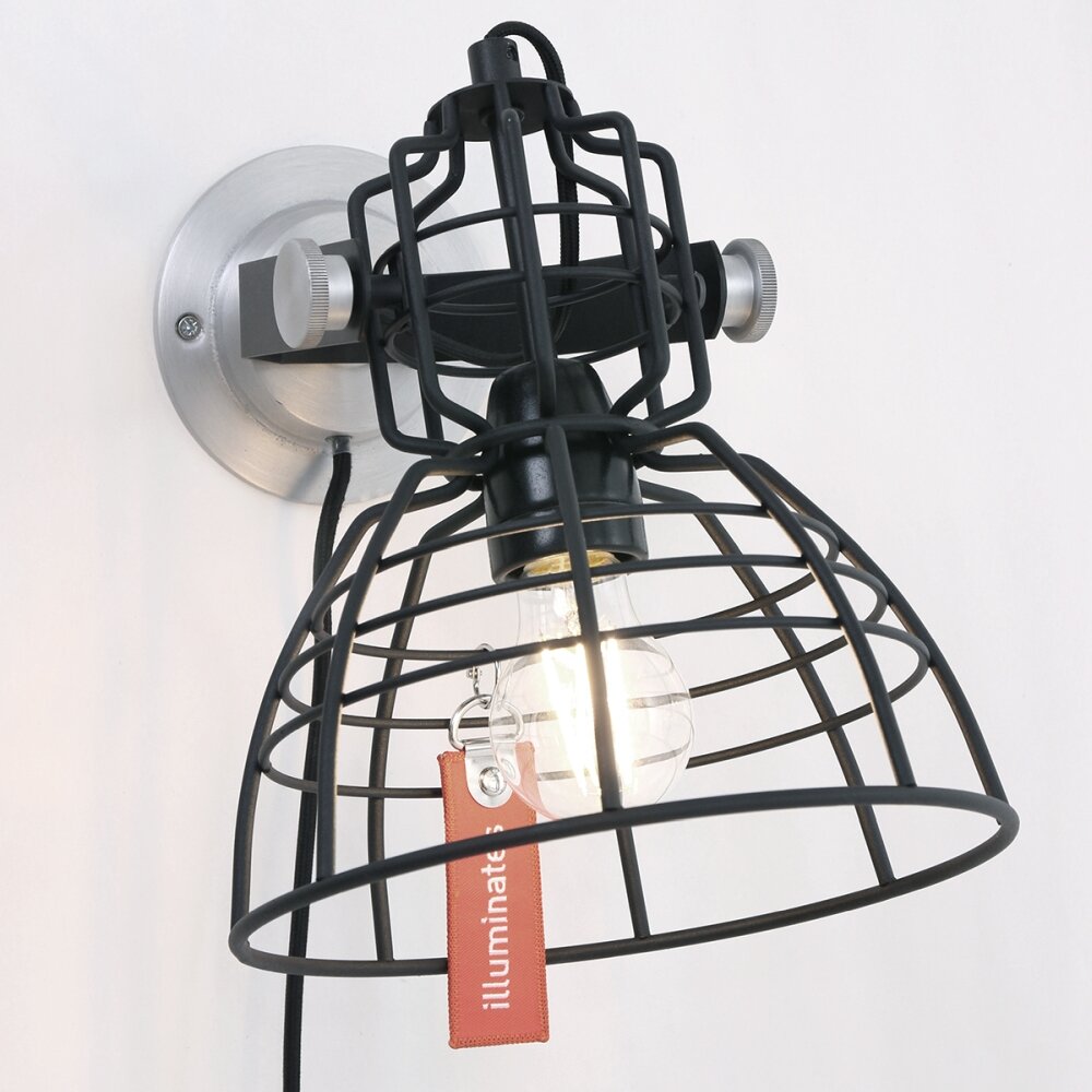 Steinhauer Mark III mini Applique Nero, 1-Luce main product photo
