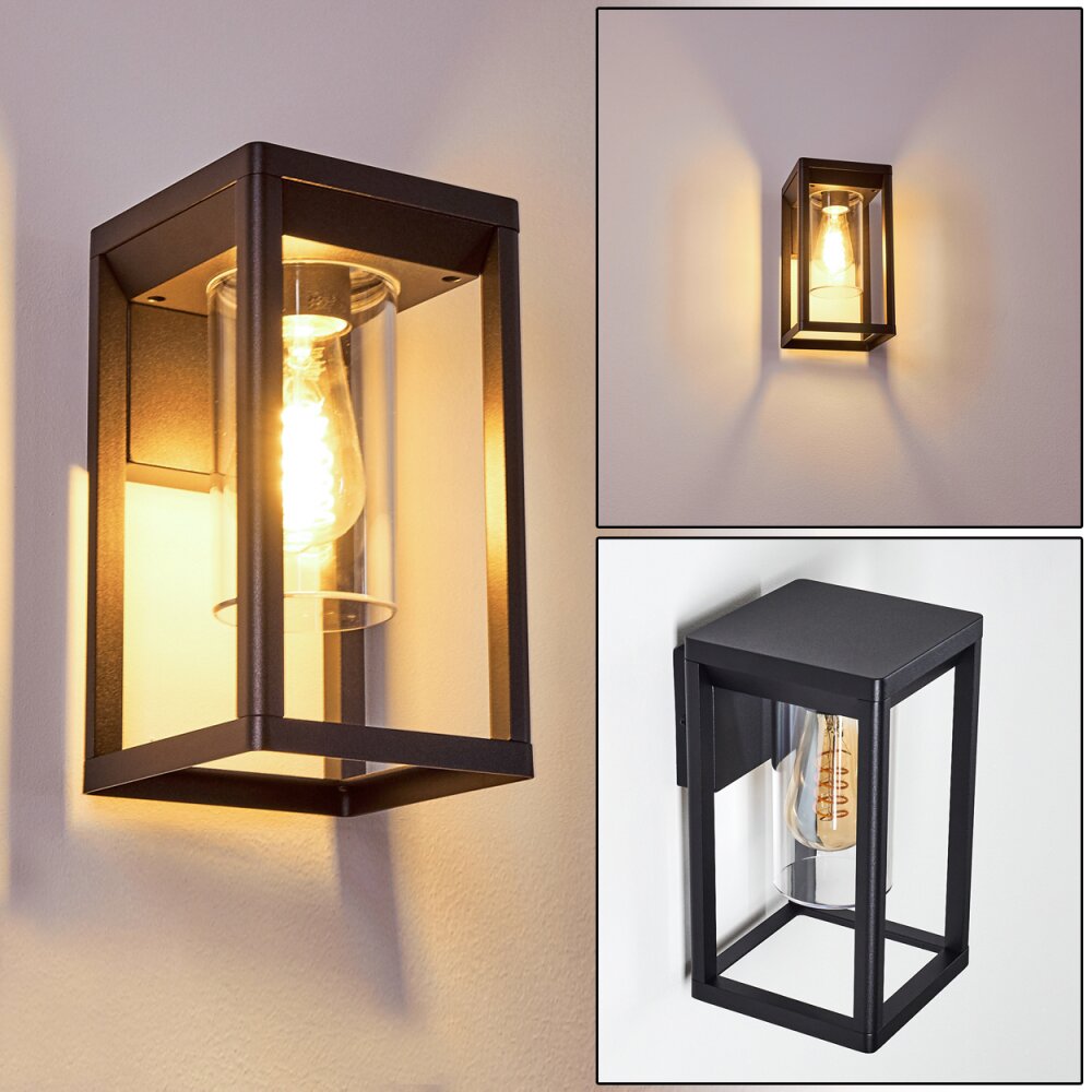 Baoshan Applique da esterno Nero, 1-Luce main product photo