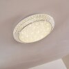 Litto Plafoniera LED Bianco, 1-Luce, Telecomando