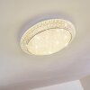 Litto Plafoniera LED Bianco, 1-Luce, Telecomando