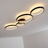 Rodekro Plafoniera LED Nero, 1-Luce