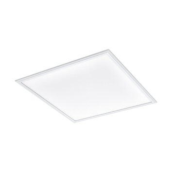 EGLO SALOBRENA-A Plafoniera LED Bianco, 1-Luce, Telecomando