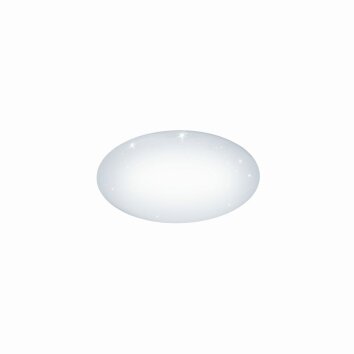 Eglo GIRON-S Plafoniera LED Bianco, 1-Luce, Telecomando