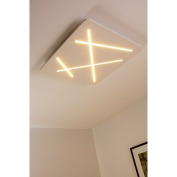 Linea Light Plafoniera LED Bianco, 1-Luce