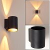 Applique Letsbo Nero, 1-Luce