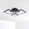 Bacolod Plafoniera LED Nero, 1-Luce