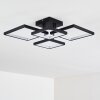 Bacolod Plafoniera LED Nero, 1-Luce