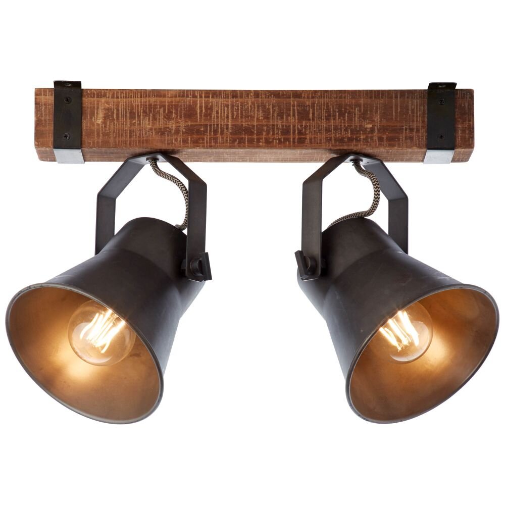 Faretto Brilliant Plow Nero, 2-Luci main product photo