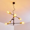 Coppet Lampada a Sospensione Nero-Oro, 6-Luci