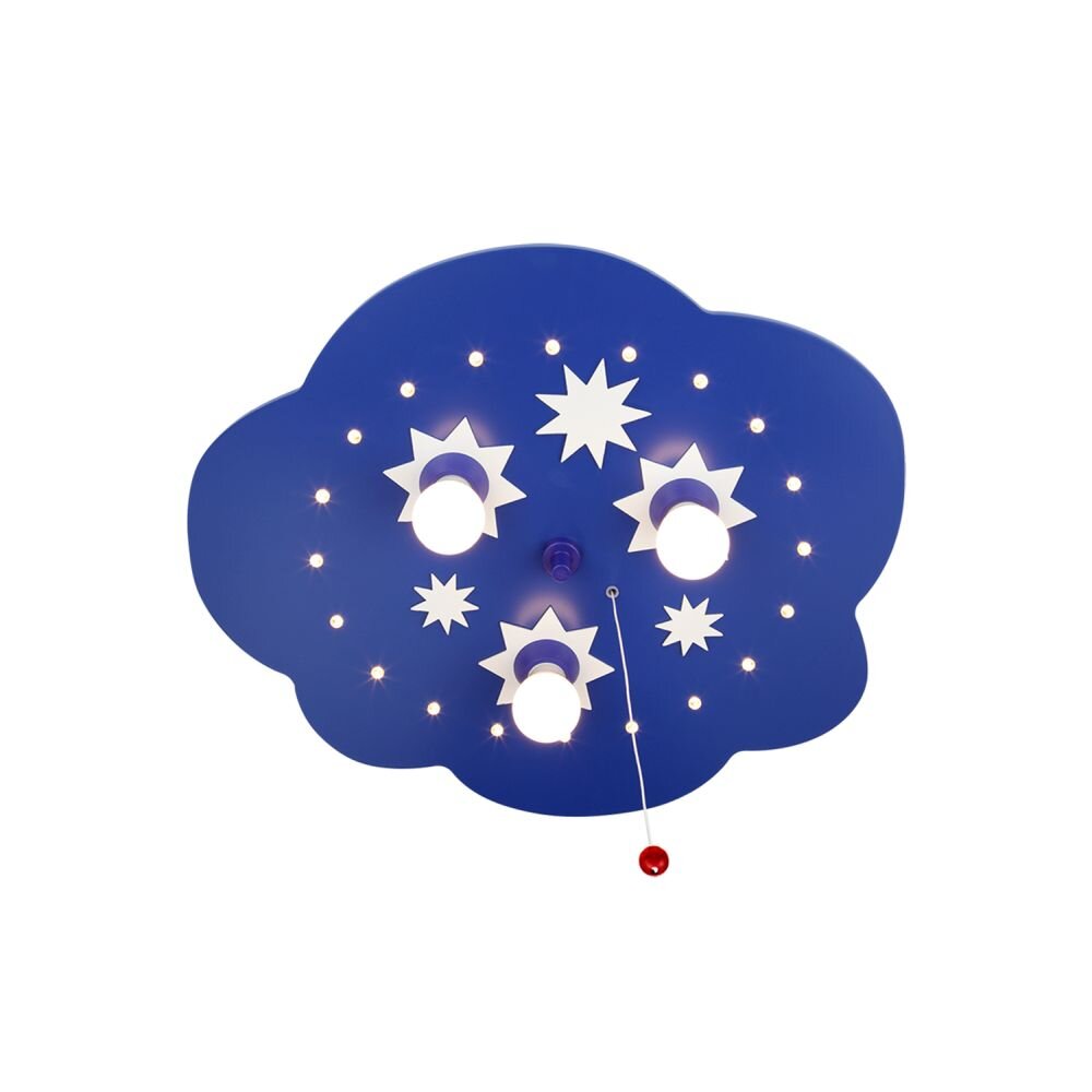 Elobra STERNENWOLKE Applique Blu, 3-Luci main product photo