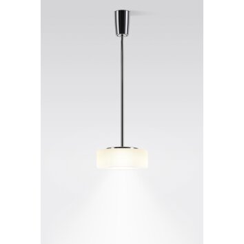 Serien Lighting CURLING Lampadario a sospensione LED Alluminio, Trasparente, chiaro, 1-Luce