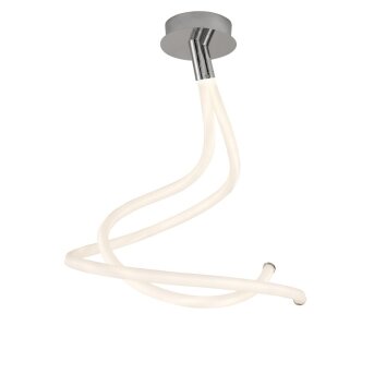 Lampada a Sospensione Mantra NUR LINE LED Cromo, Bianco, 1-Luce