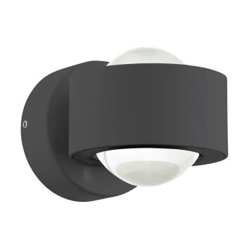 Eglo TREVIOLO Applique LED Antracite, 2-Luci