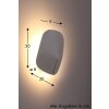 Selene LOTO Applique LED Bianco, 1-Luce